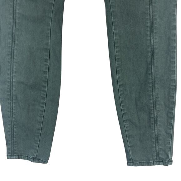 Anthropologie Green Utility Skinny Pants - Picture 3 of 6